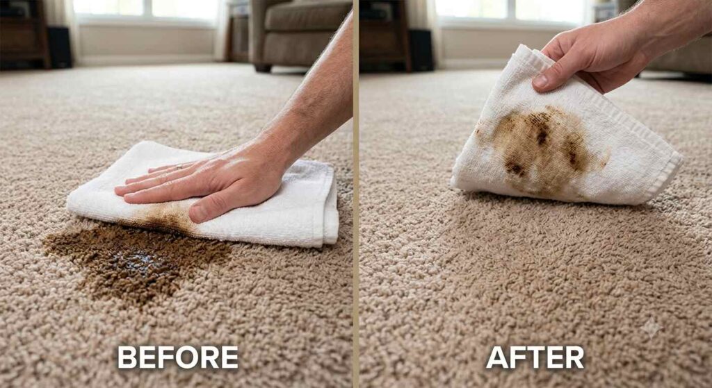How to Clean Coffee Stain Out of Carpet