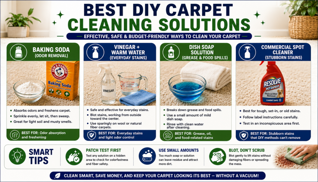 Best DIY carpet Cleaning Solutions