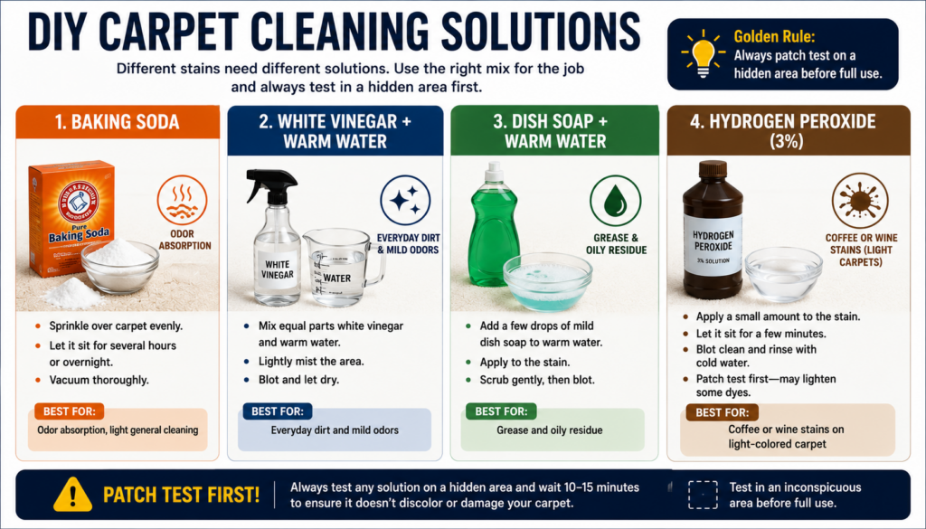 DIY Carpet Cleaning Solutions