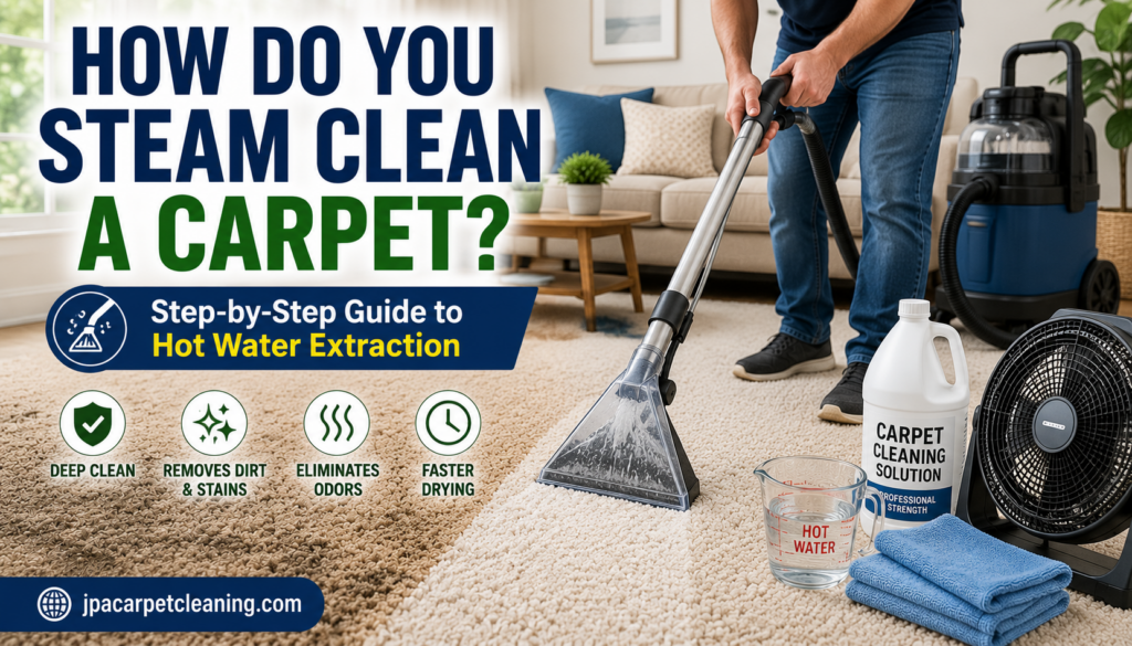 How Do You Steam Clean a Carpet