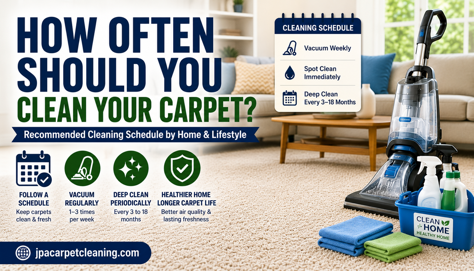 How Often Should You Clean Your Carpet