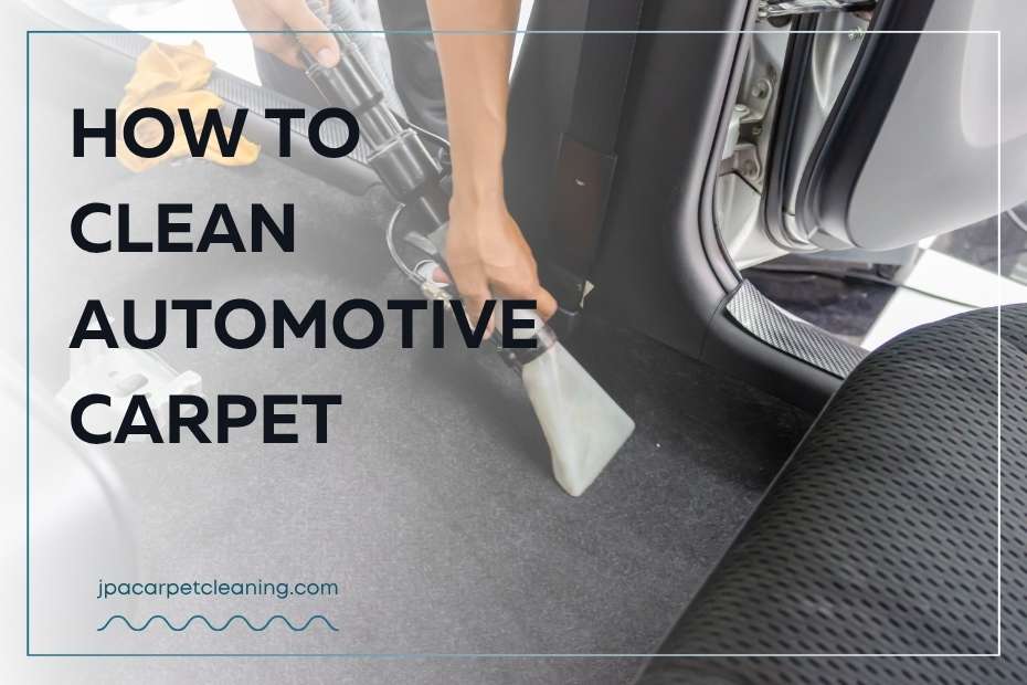How to Clean Automotive Carpet
