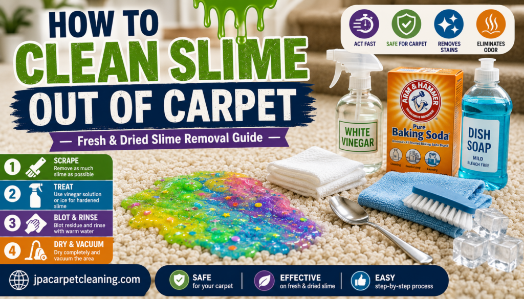 How to Clean Slime Out of Carpet