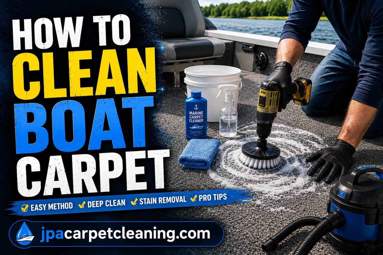 How to Clean Boat Carpet