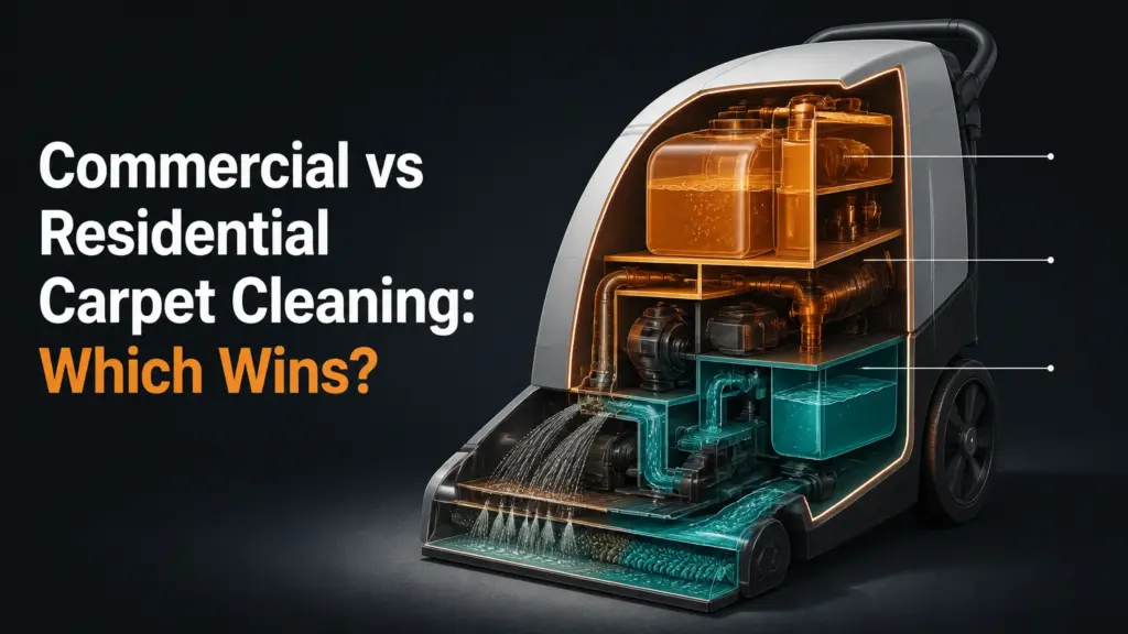 Commercial vs Residential Carpet Cleaning: Which Wins?