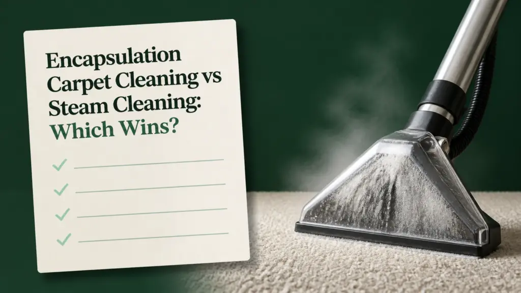 Encapsulation Carpet Cleaning vs Steam Cleaning: Which Wins?