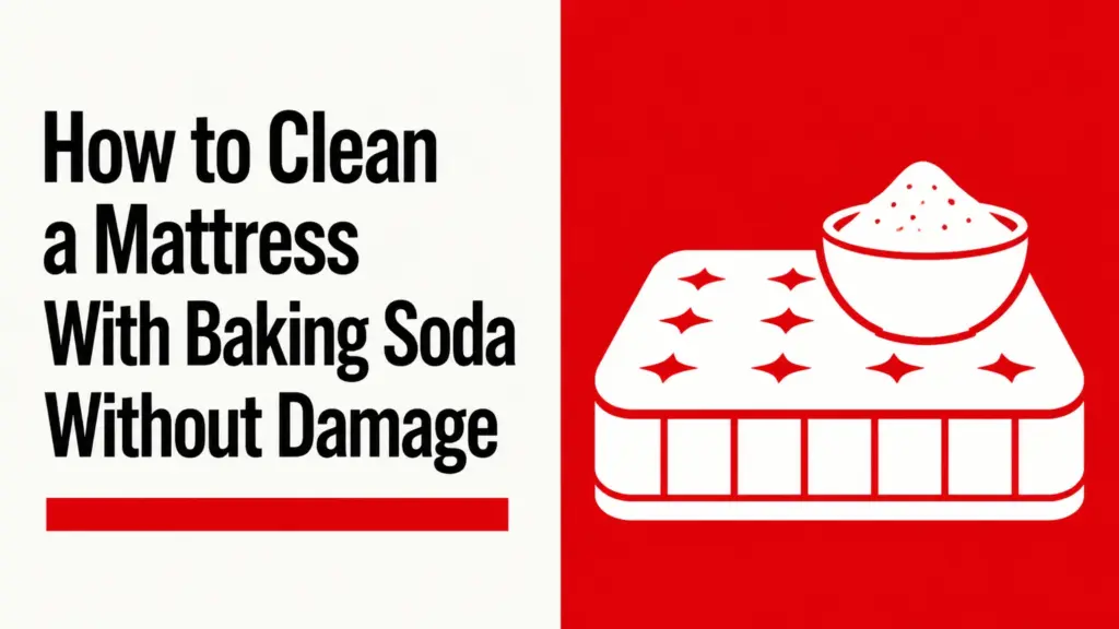 how to clean mattress with baking soda