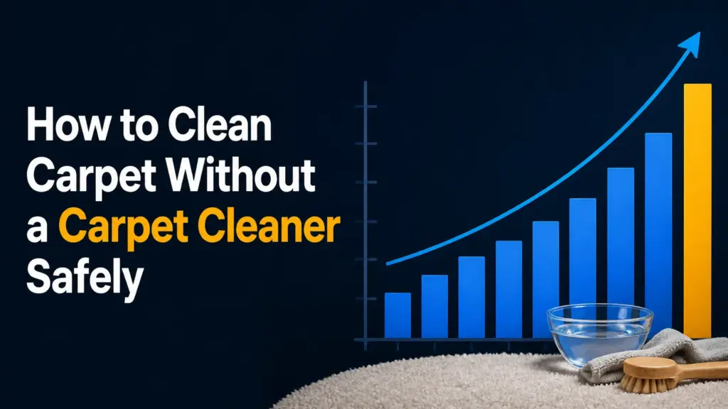 How to Clean Carpet Without a Carpet Cleaner Safely