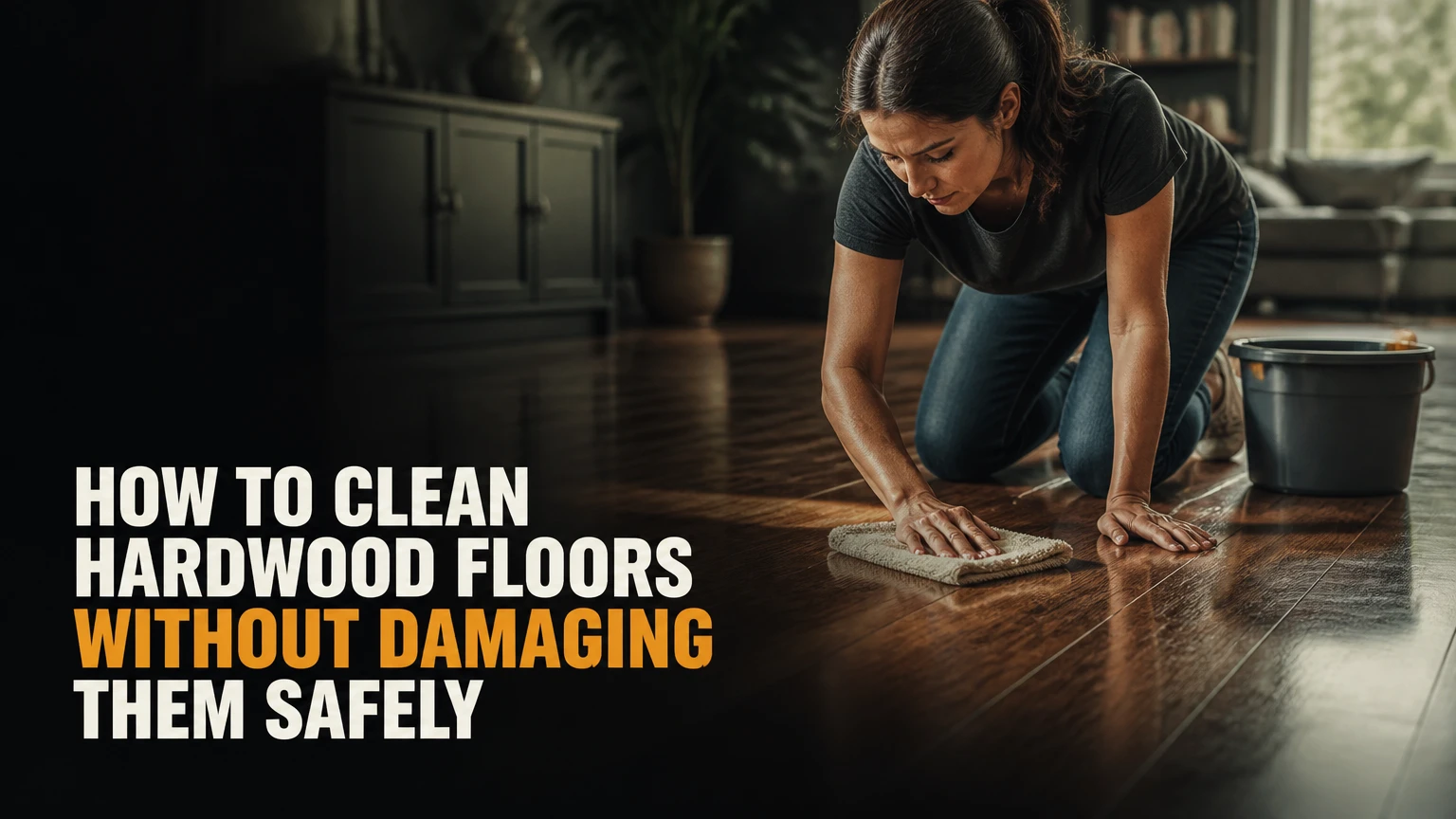 how to clean hardwood floors without damaging them