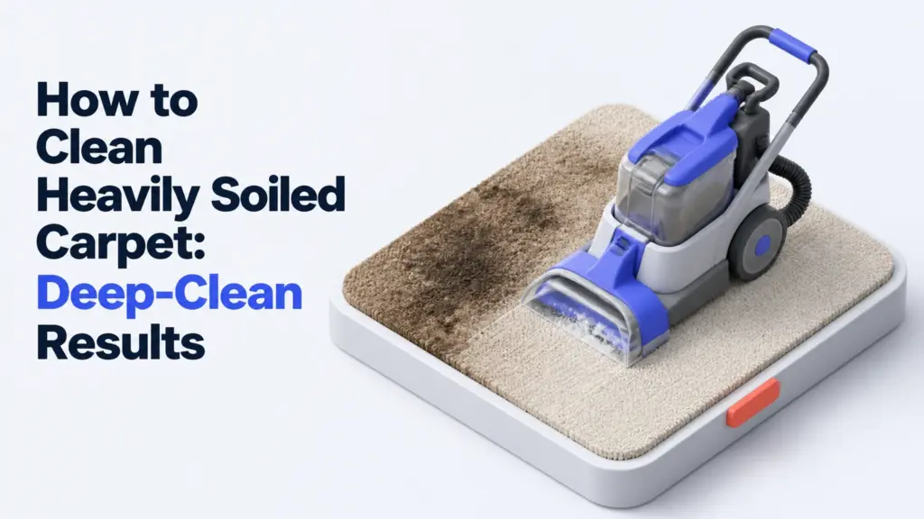 How to Clean Heavily Soiled Carpet: Deep-Clean Results