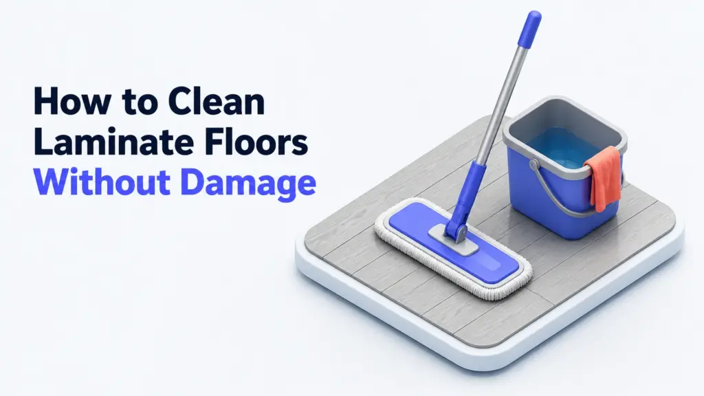 how to clean laminate floors