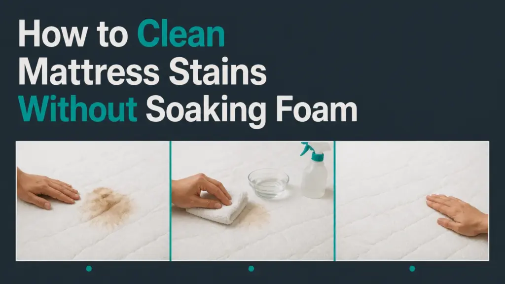how to clean mattress stains