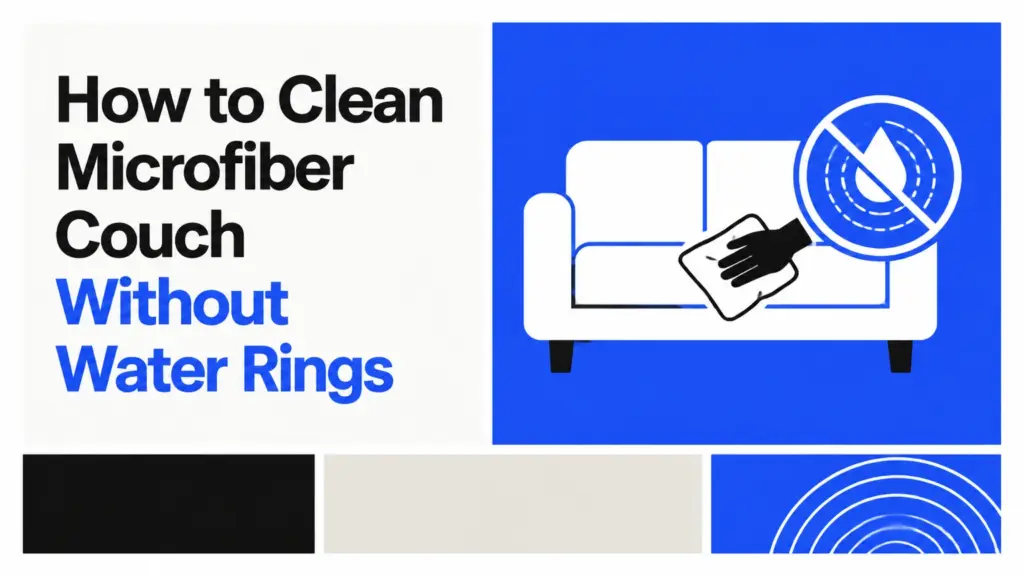 how to clean microfiber couch