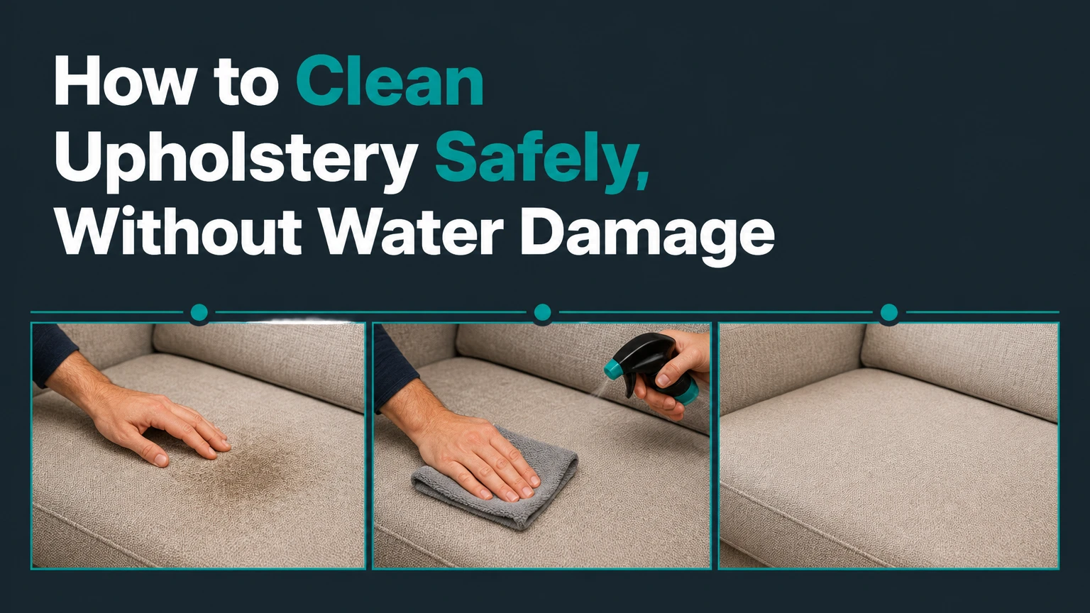 how to clean upholstery