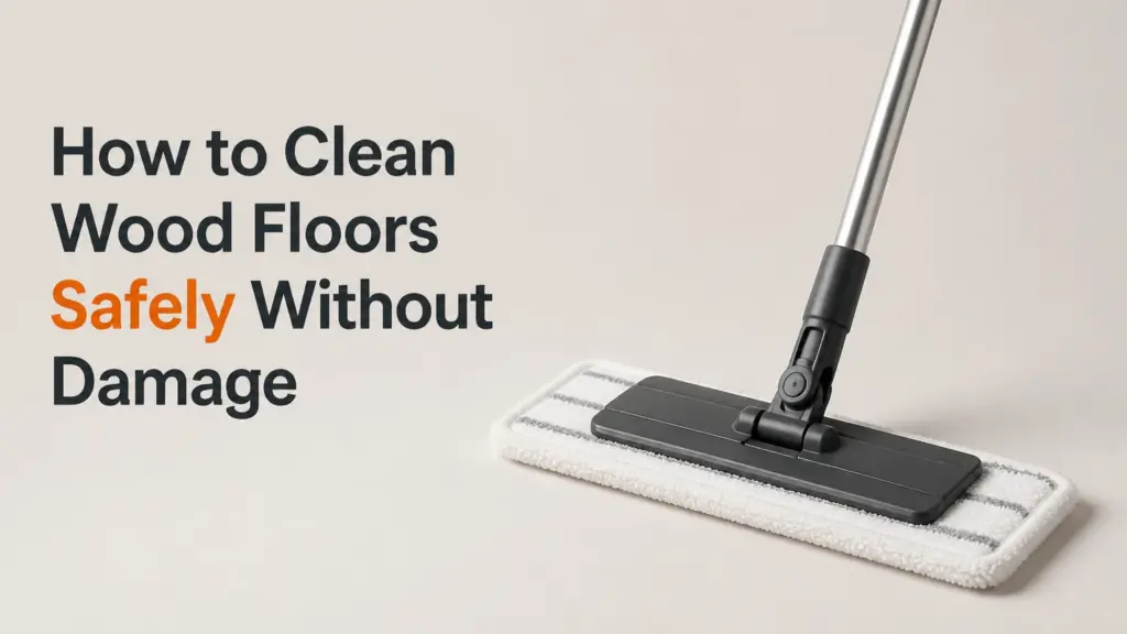 how to clean wood floors