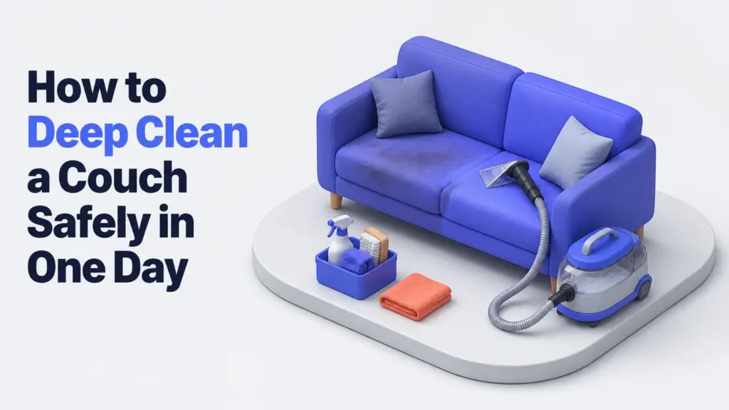 how to deep clean a couch