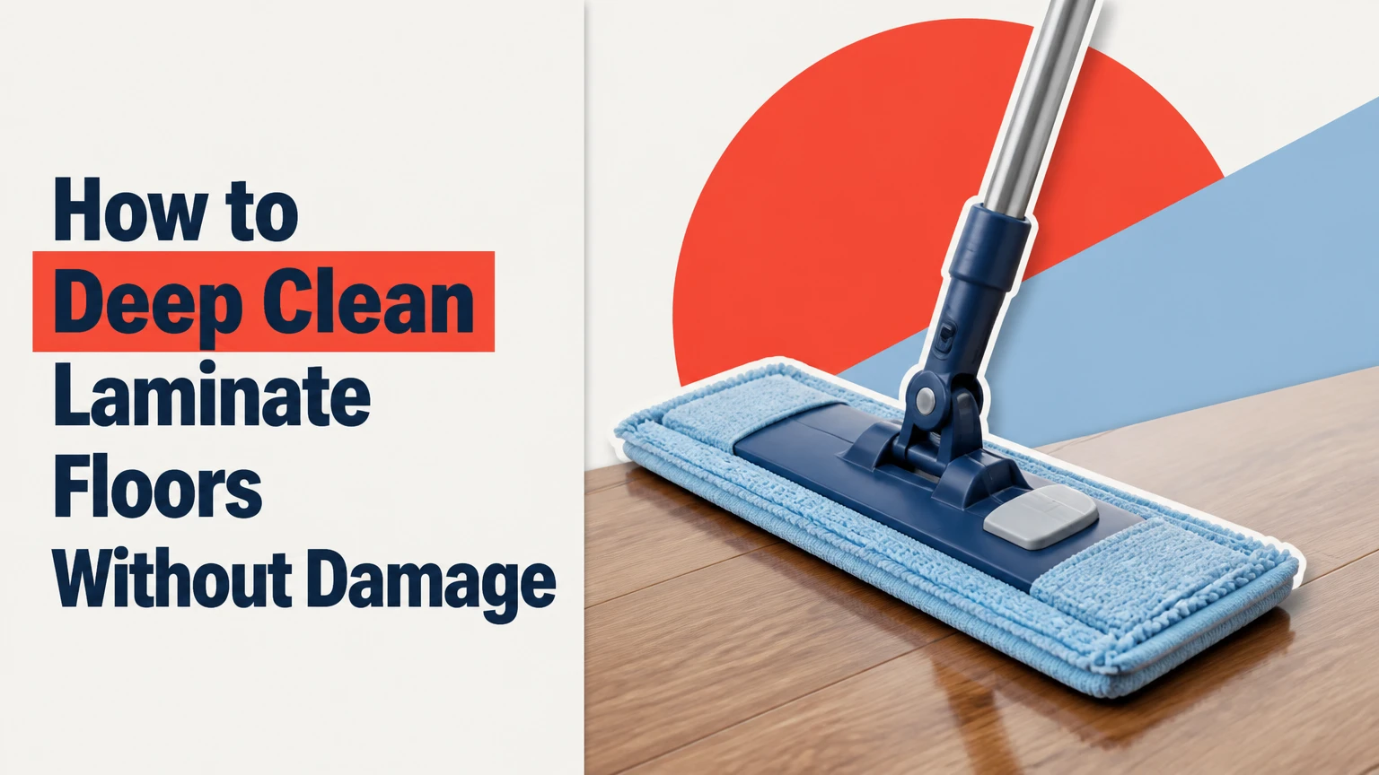how to deep clean laminate floors