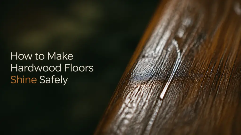 how to make hardwood floors shine