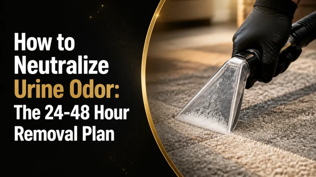 how to neutralize urine odor