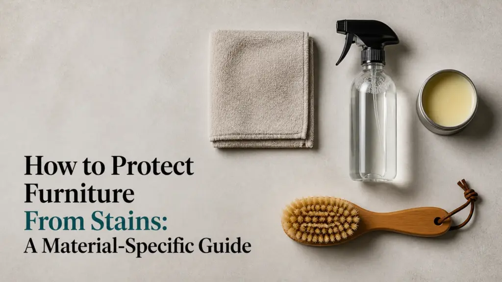 how to protect furniture from stains