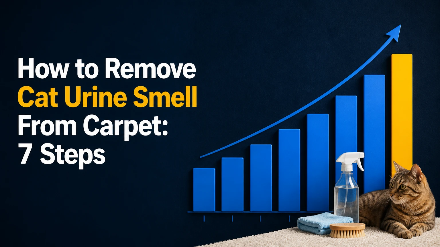 how to remove cat urine smell from carpet