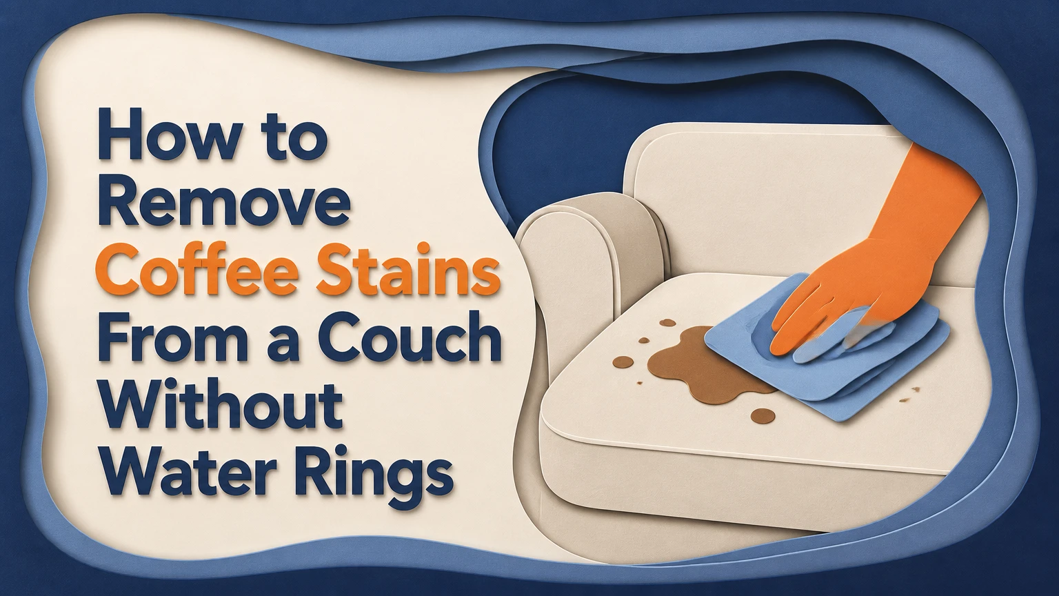 how to remove coffee stains from couch