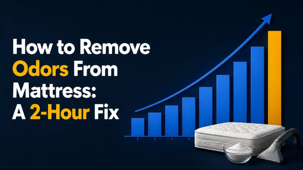 how to remove odors from mattress
