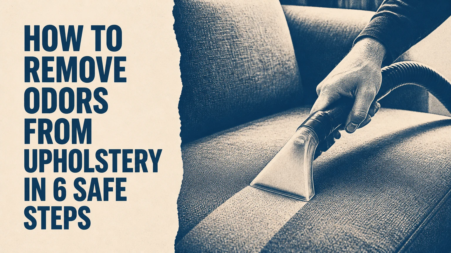 how to remove odors from upholstery