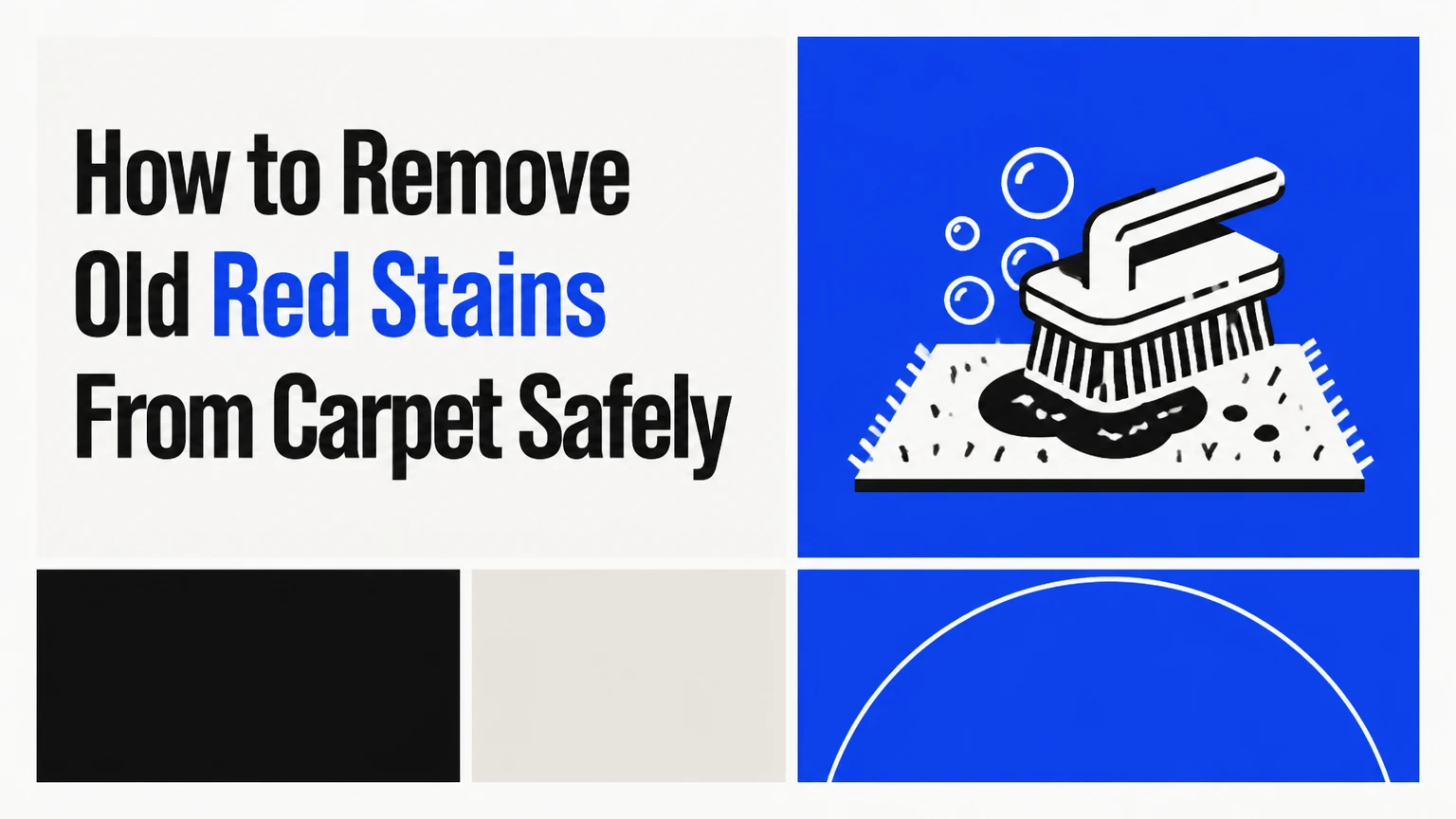 how to remove old red stains from carpet