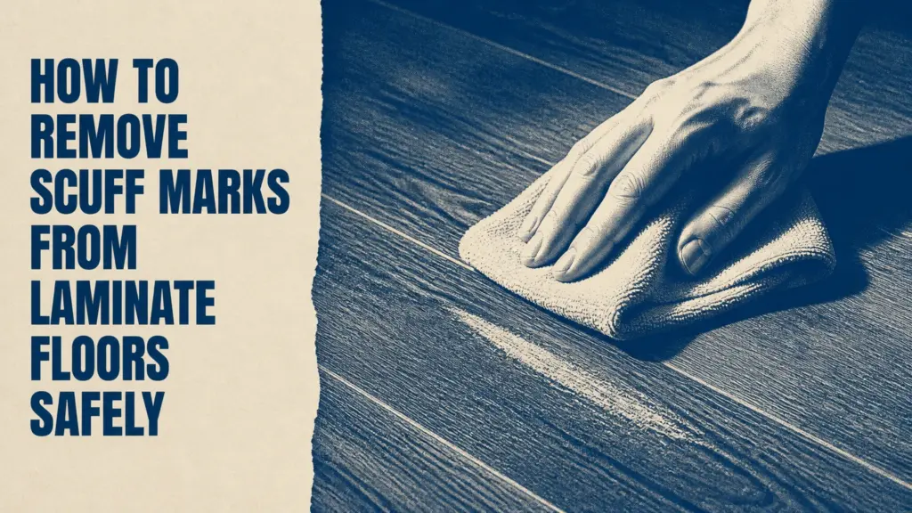 how to remove scuff marks from laminate floors