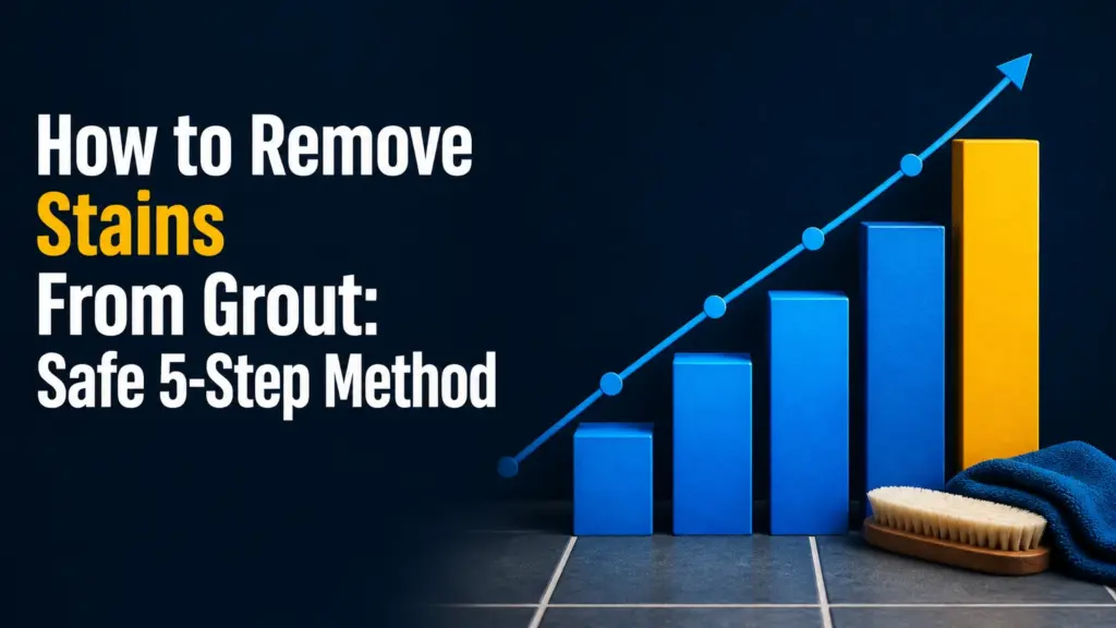 how to remove stains from grout
