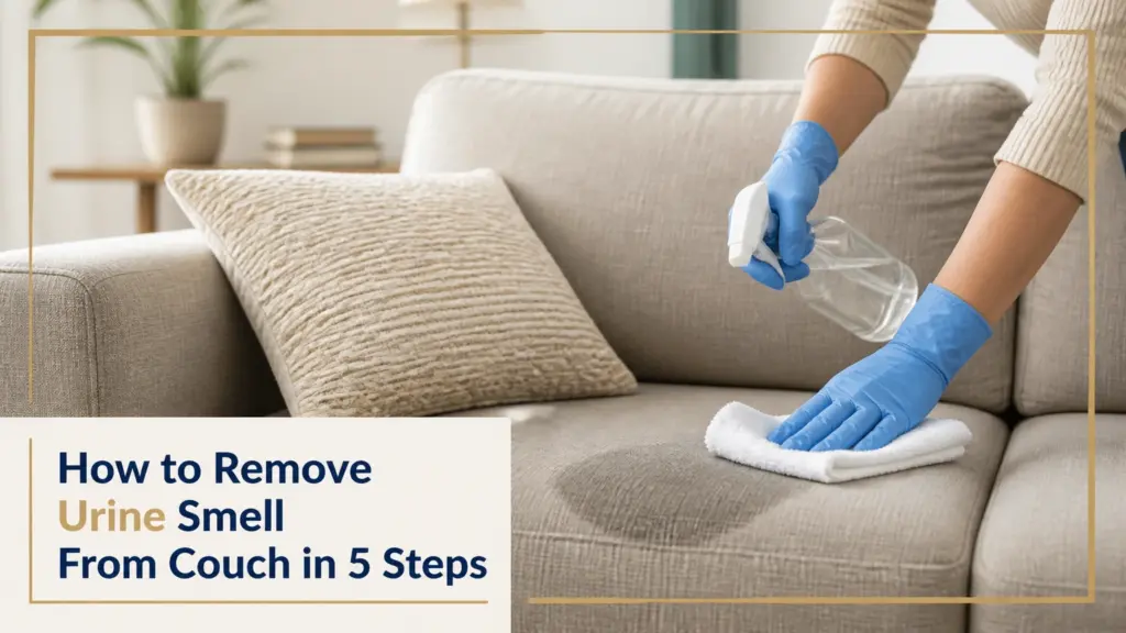 how to remove urine smell from couch