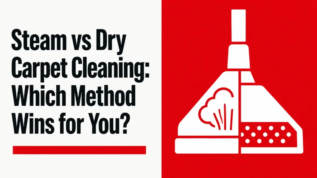 Steam vs Dry Carpet Cleaning: Which Method Wins for You?