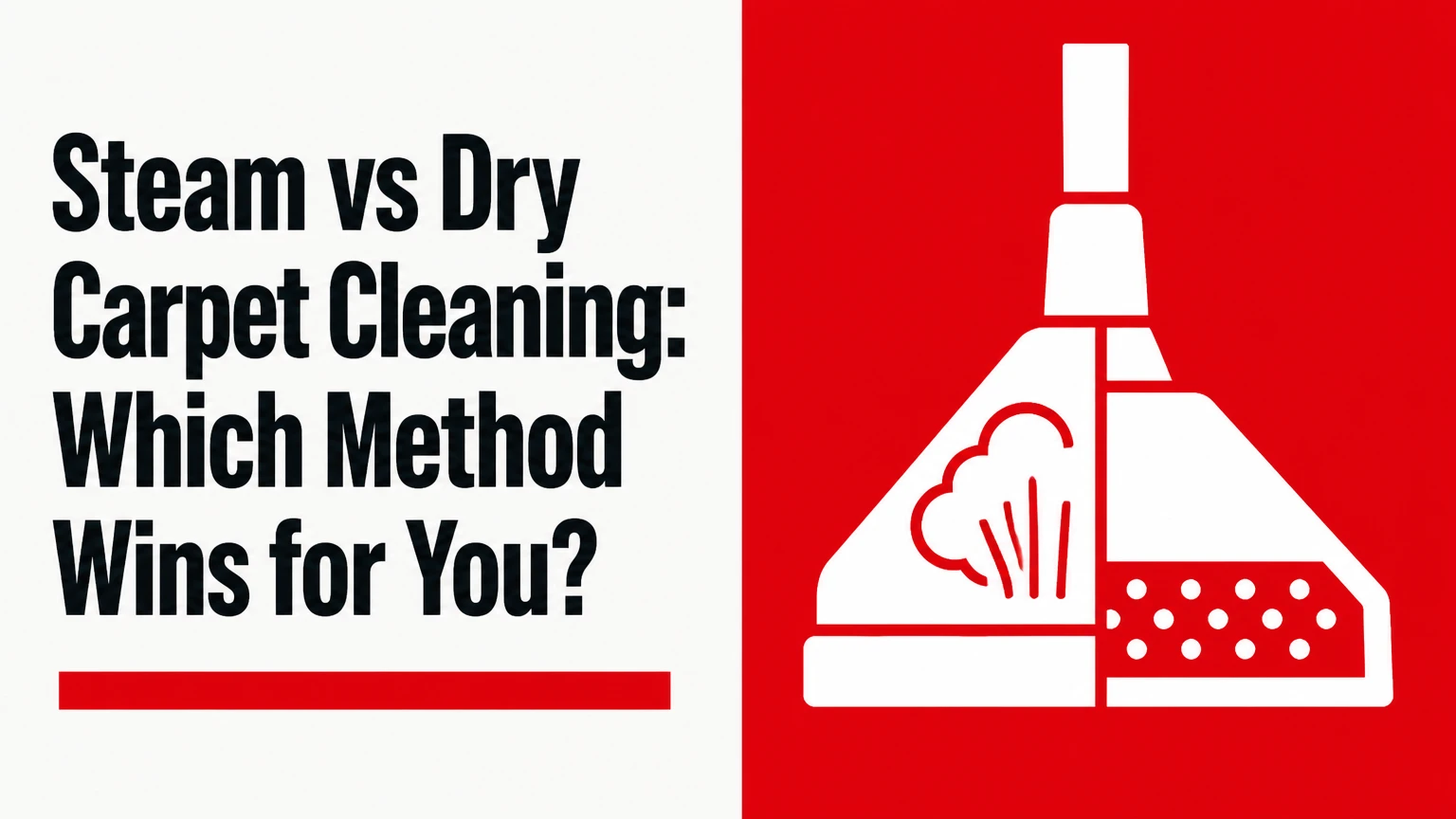 Steam vs Dry Carpet Cleaning: Which Method Wins for You?